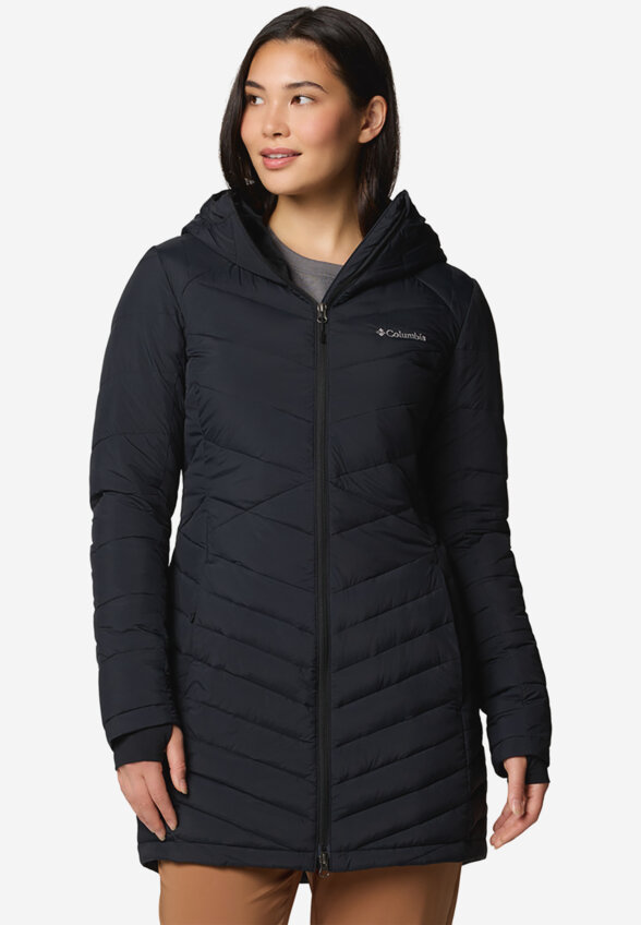 Ультралегкий пуховик женский Columbia Joy Peak II Mid Jacket, Черный