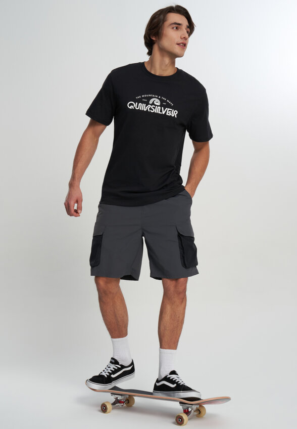 Футболка мужская Quiksilver Ev Vista, Черный