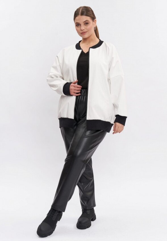 Куртка кожаная Артесса