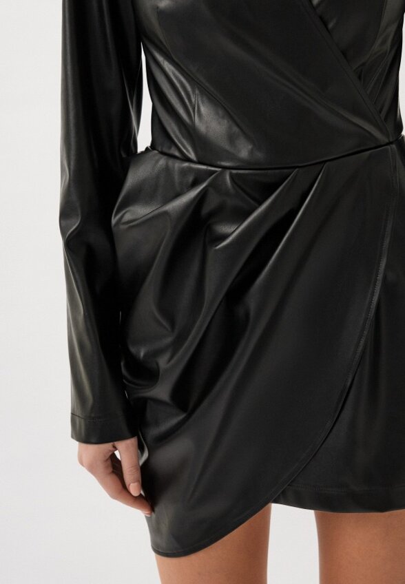 Платье кожаное Berhasm