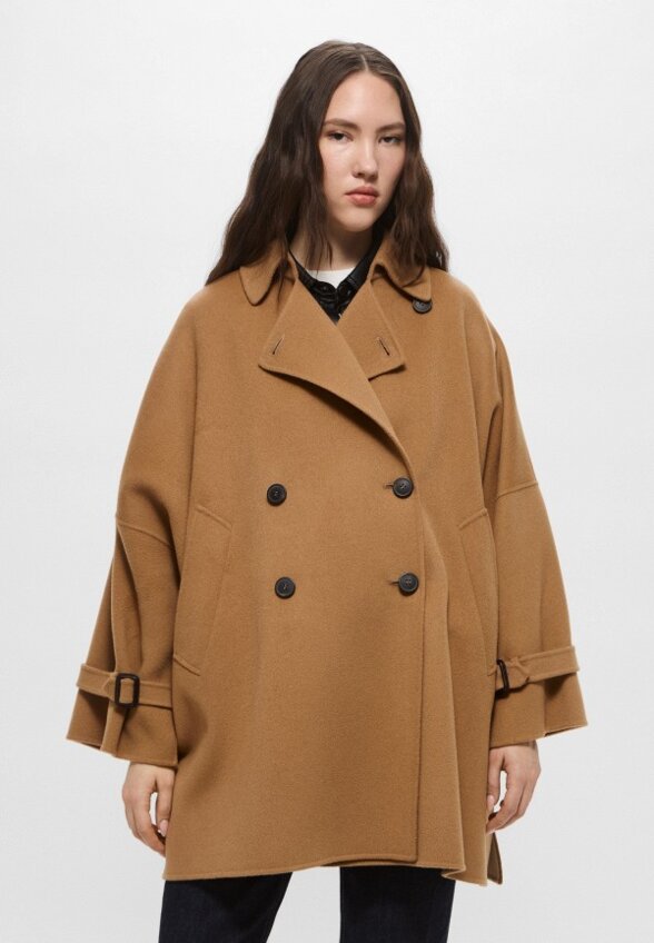 Пальто двубортное Weekend Max Mara