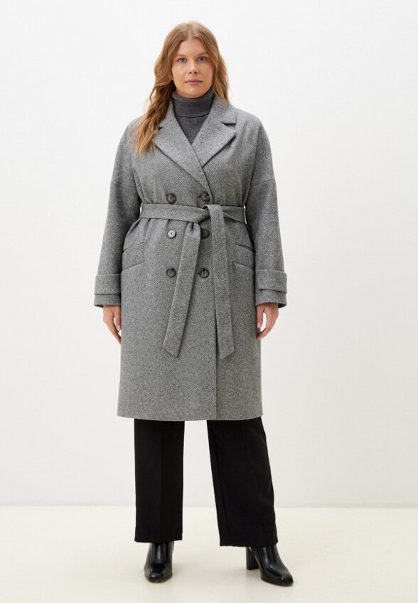 Пальто двубортное Meltem Collection