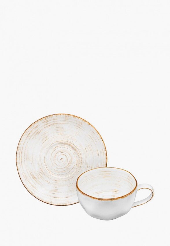 Чашка с блюдцем Elan Gallery