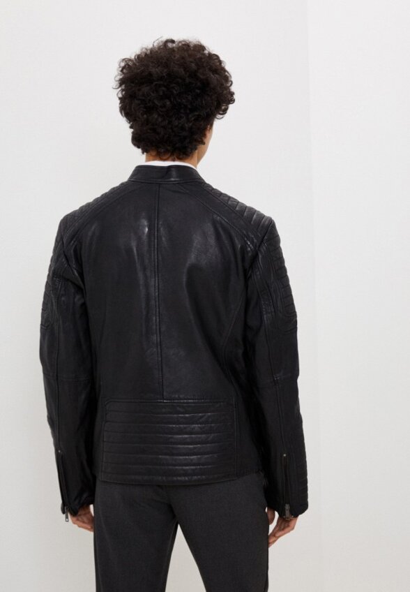 Куртка кожаная Urban Fashion for Men