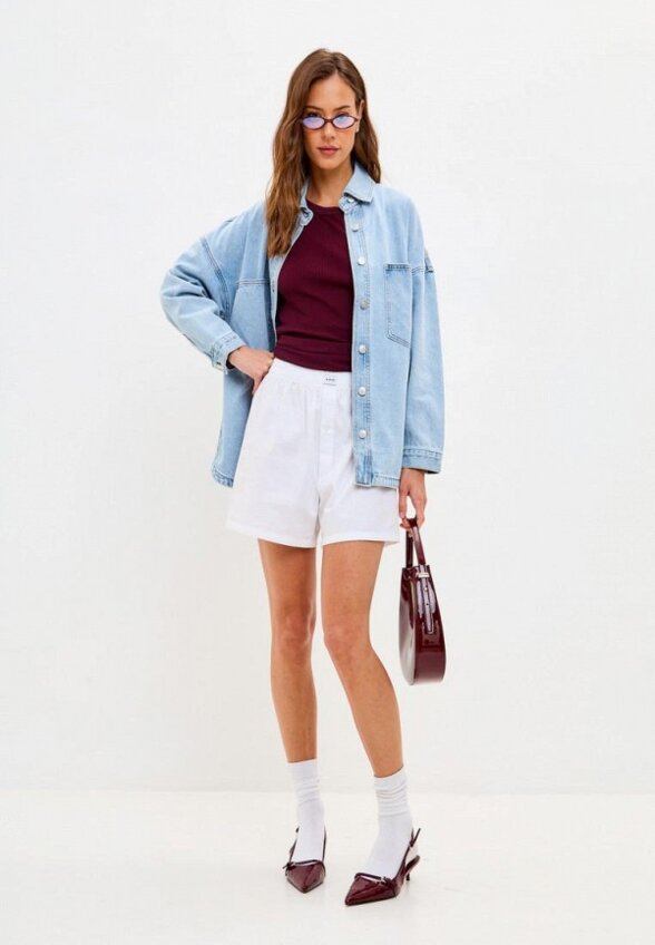 Рубашка джинсовая Olya Stoforandova