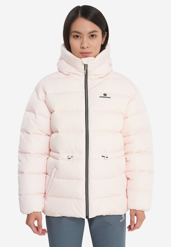 Пуховик женский Nordway, Розовый