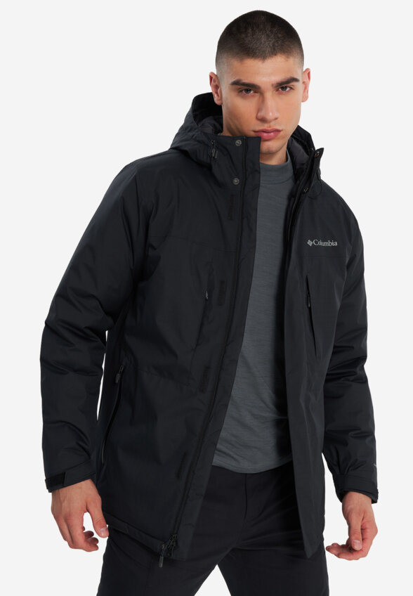 Пуховик мужской Columbia Oak Harbor Long Insulated Jacket, Черный