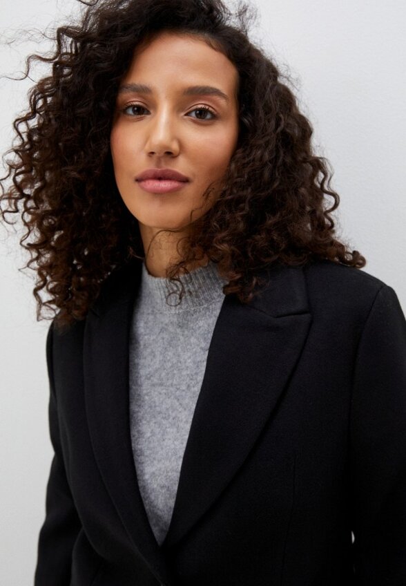 Пальто однобортное Terranova