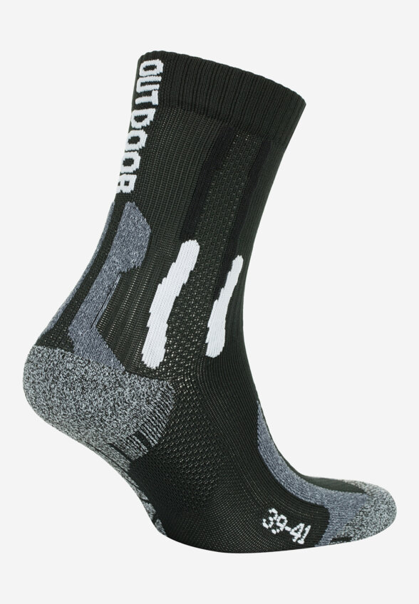Носки компрессионные X-Socks Trek Outdoor, 1 пара, Черный