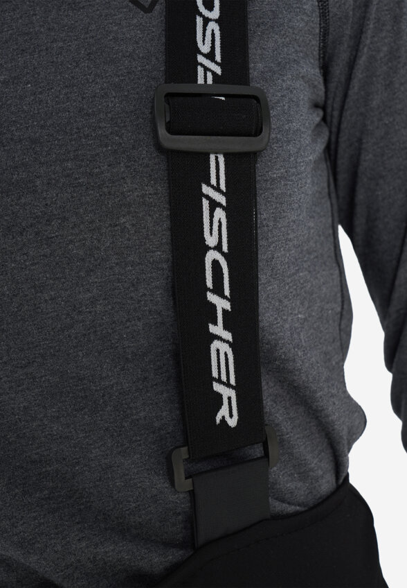 Брюки для беговых лыж женские Fischer Hybrid, Черный