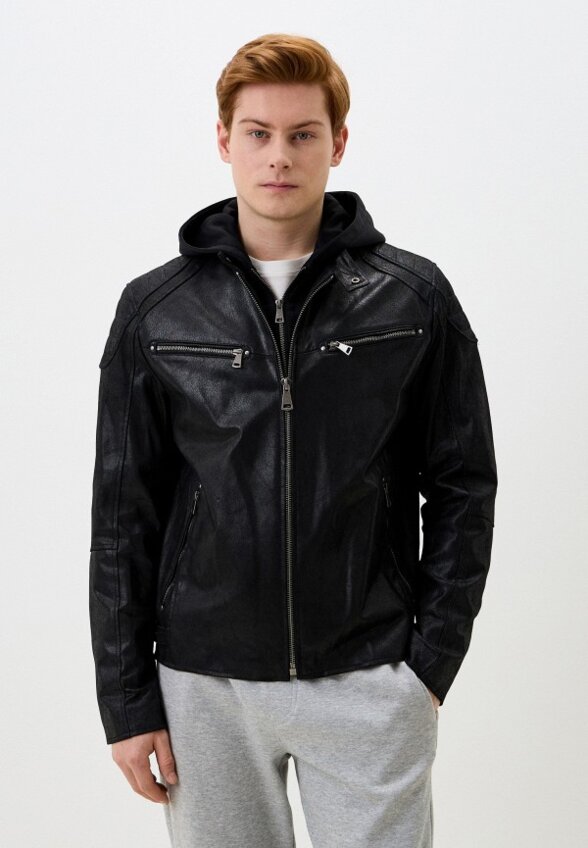 Куртка кожаная Jorg Weber