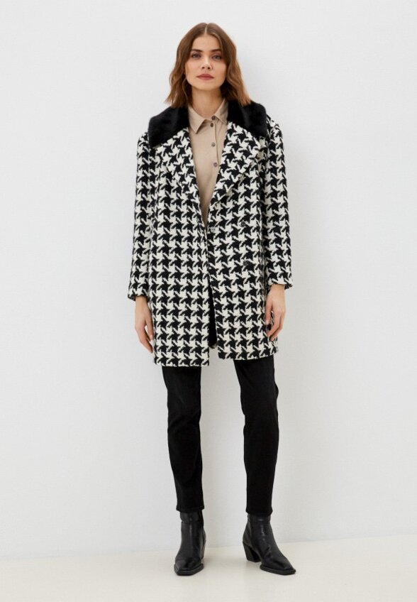 Пальто двубортное To Be One