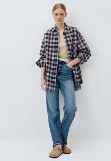 Джинсы SLIM FIT с высокой посадкой