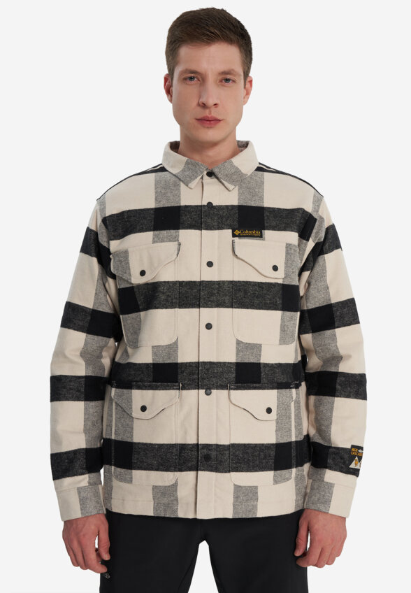 Легкая куртка мужская Columbia High Cascades Shirt Jacket, Серый
