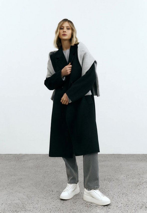 Пальто двубортное Urban Tiger