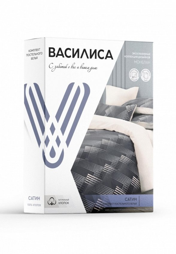 Постельное белье 2-спальное Василиса