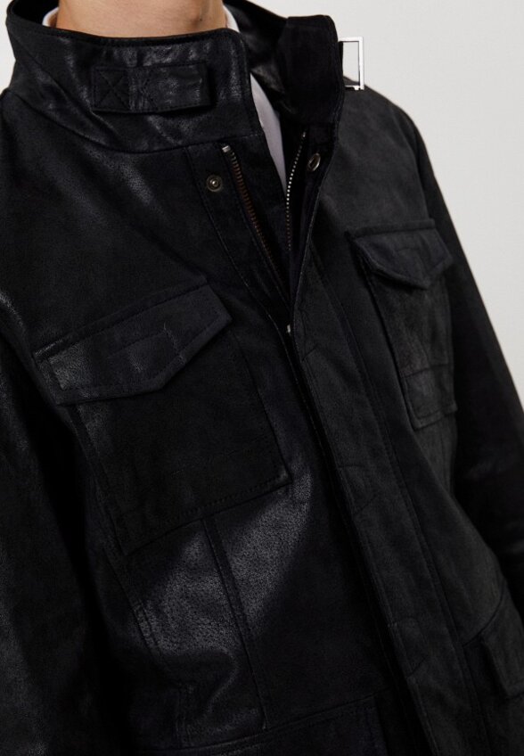 Куртка кожаная Urban Fashion for Men