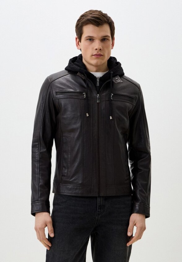 Куртка кожаная Jorg Weber