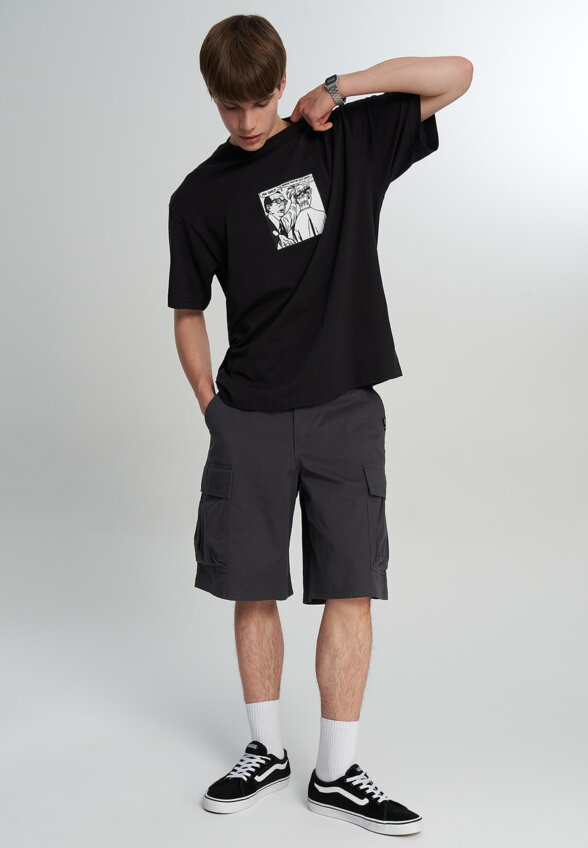 Футболка мужская Vans They Are Just Shoes Loose SS, Черный
