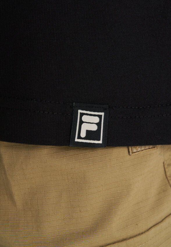 Футболка мужская оверсайз FILA, Черный