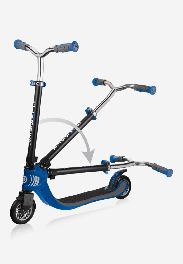 Самокат детский Globber Foldable Flow 125, Черный