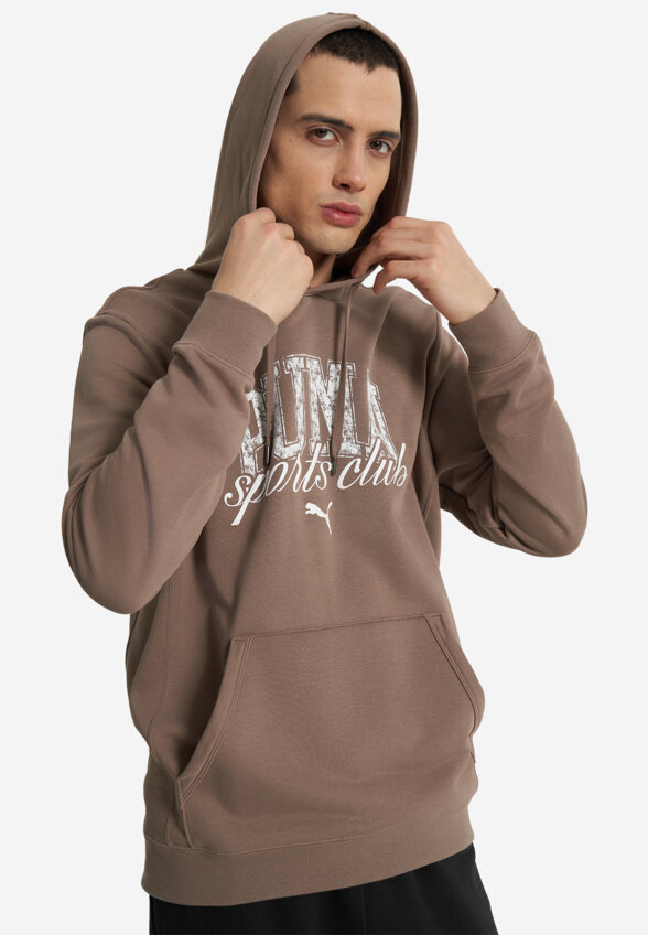 Худи мужское PUMA, Коричневый