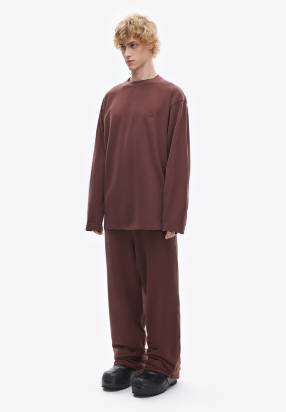 Лонгслив Uniform Reddish Brown FABLE