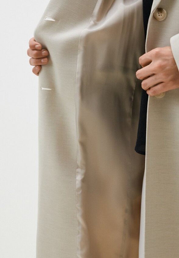 Пальто однобортное Daisyknit