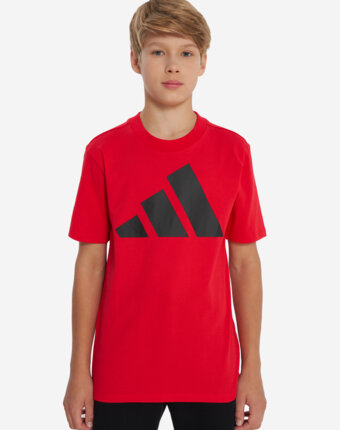 Футболка для мальчиков adidas, Красный женщинам