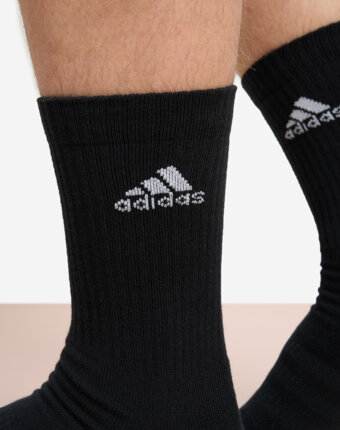 Носки мужские Adidas, 3 пары, Черный женщинам