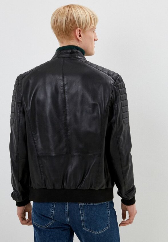 Куртка кожаная Urban Fashion for Men