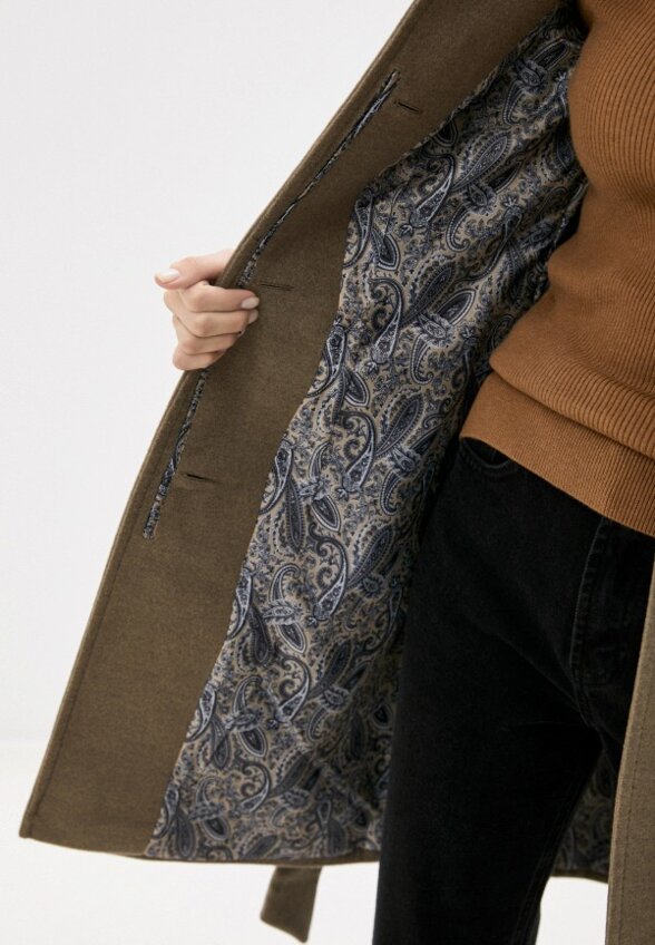 Пальто однобортное Ovelli