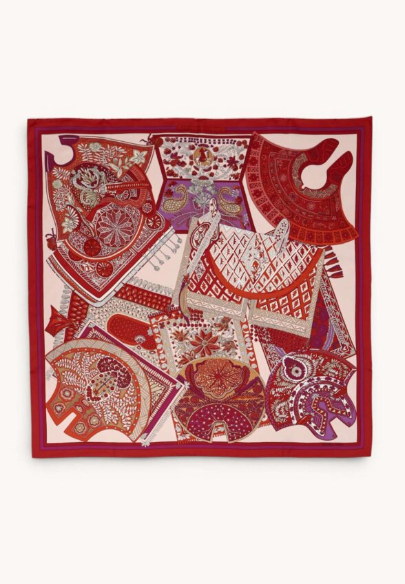 Hermes Silk Scarf