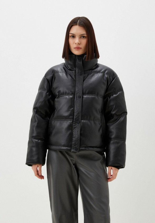 Куртка кожаная утепленная O'STIN