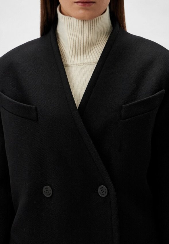 Пальто двубортное Red September