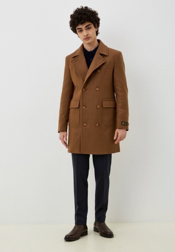 Пальто двубортное Bazioni