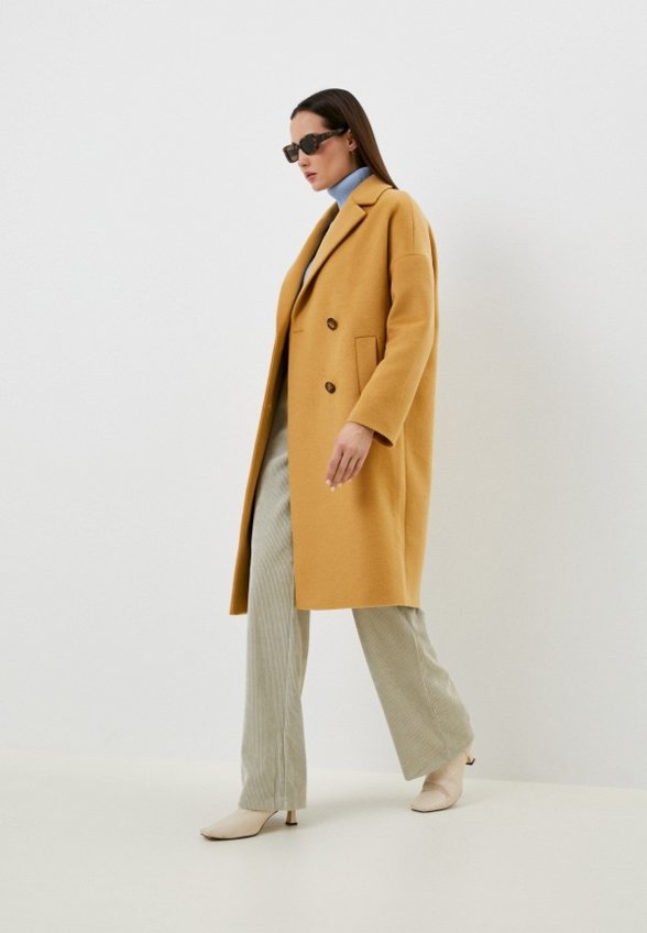 Пальто двубортное Pompa