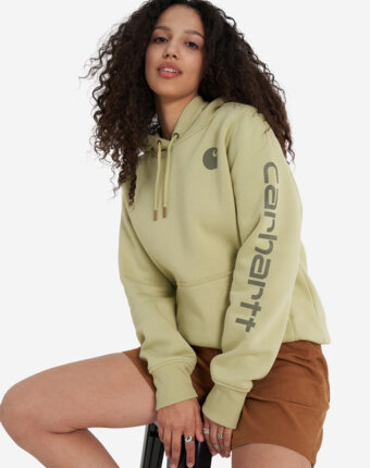 Худи женское Carhartt Graphic, Зеленый женщинам