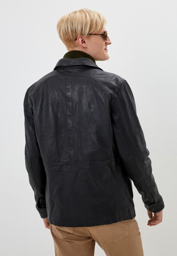 Куртка кожаная Urban Fashion for Men