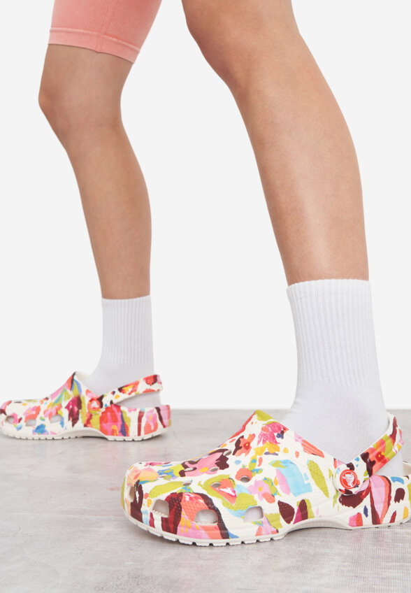 Сабо женские Crocs, Белый