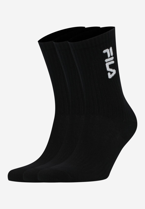 Носки для мальчиков FILA, 3 пары, Черный