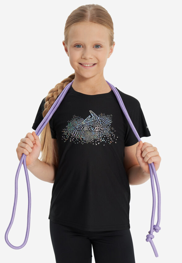 Скакалка гимнастическая Demix, 3 м, Фиолетовый