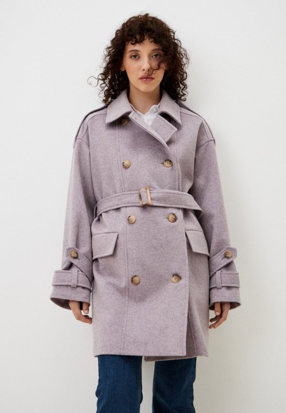 Пальто двубортное Costoso