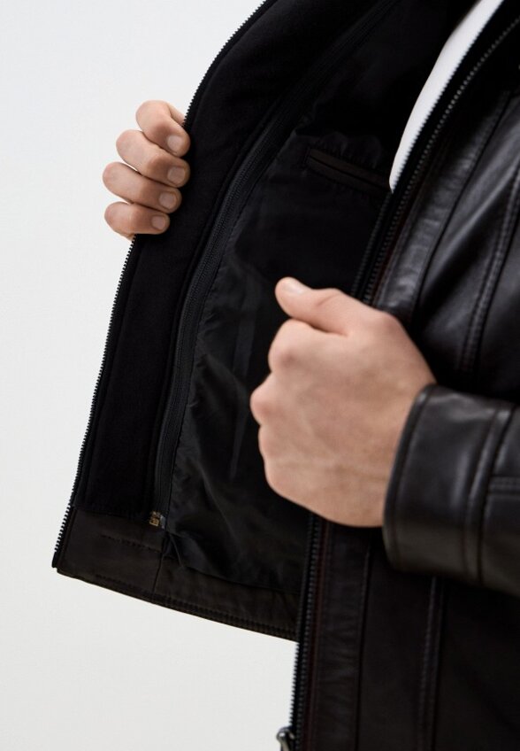 Куртка кожаная Jorg Weber