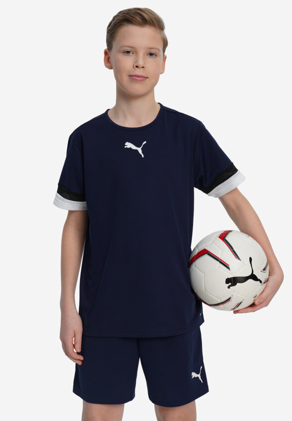 Футболка для мальчиков PUMA teamRISE Jersey, Синий