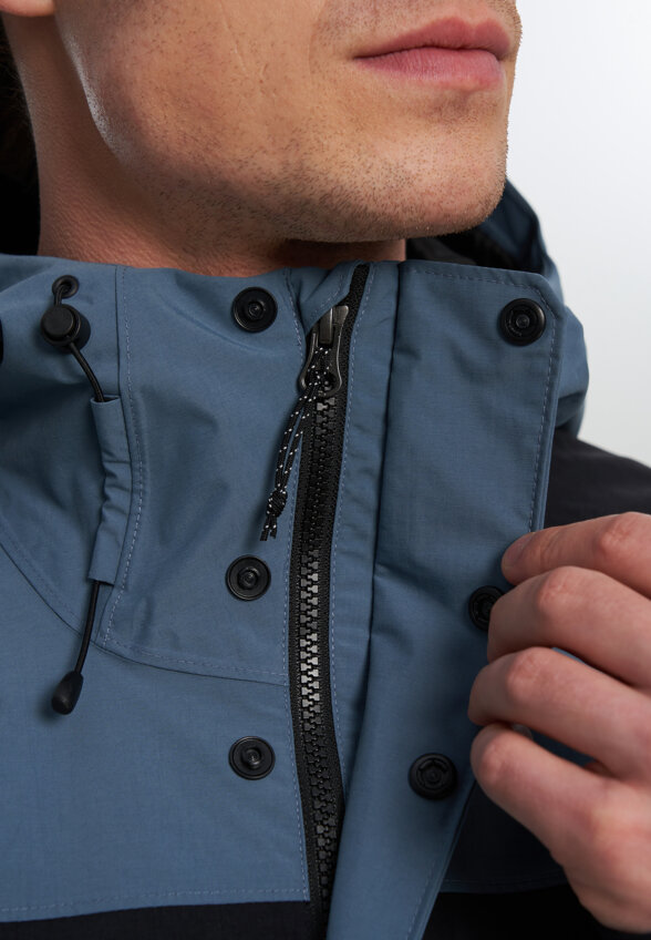 Куртка мембранная мужская Mountain Hardwear Dry Times Hooded Jacket, Синий