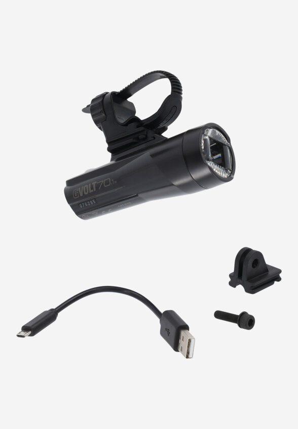 Фонарь велосипедный передний Cat Eye Gvolt70.1, Черный