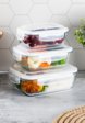 Набор контейнеров для хранения продуктов Elan Gallery5  - превью