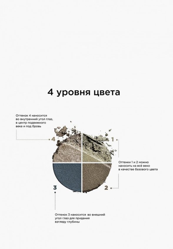 Палетка теней для век Clarins