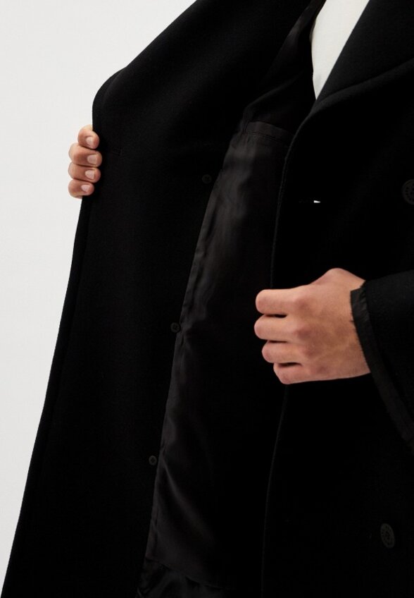 Пальто двубортное Red September